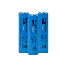 Batteries Icucell bleues 18650 2600 mAh - Icuserver