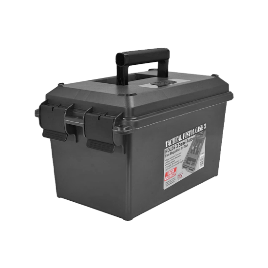 Caisse de transport pour pistolet TPC3 MTM Case Gard