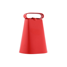 Clochette rouge métallique pour chien Hélen Baud