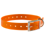 Collier pour chien en polyuréthane orange Country