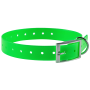 Collier pour chien en polyuréthane vert Country