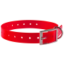 Collier pour chien en polyuréthane rouge Country