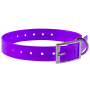 Collier pour chien en polyuréthane violet Country