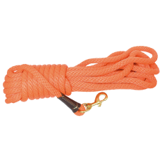 Longe corde orange pour chien Country