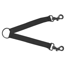 Accoupleur double pour chien en nylon
