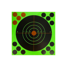 Cible Réactive & Adhésive 11.5 cm avec Gommettes Foyoto