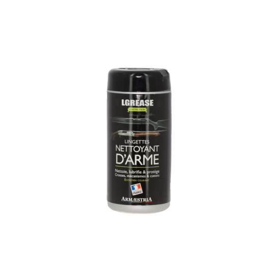 Lingettes nettoyantes lubrifiantes Lgrease Armaestria