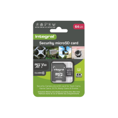 Carte micro SD 64 GB Security Camera Integral