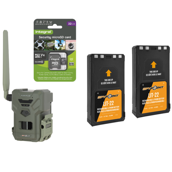 Pack Autonomie Piège Photographique Flex Plus Spypoint