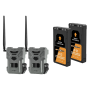 Pack de 2 Flex Dark + 2 Batteries Lit-22 Spypoint