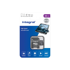 Carte microSD 32 Go High Speed Integral U3 V30 – Piège photo chasse