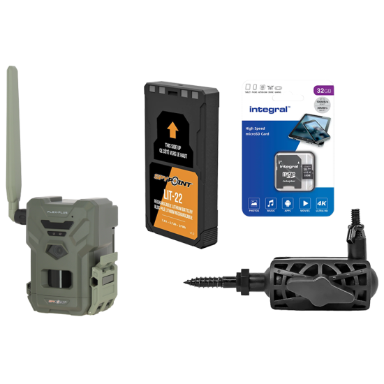 Pack Complet Piège Photographique Flex-Plus Spypoint