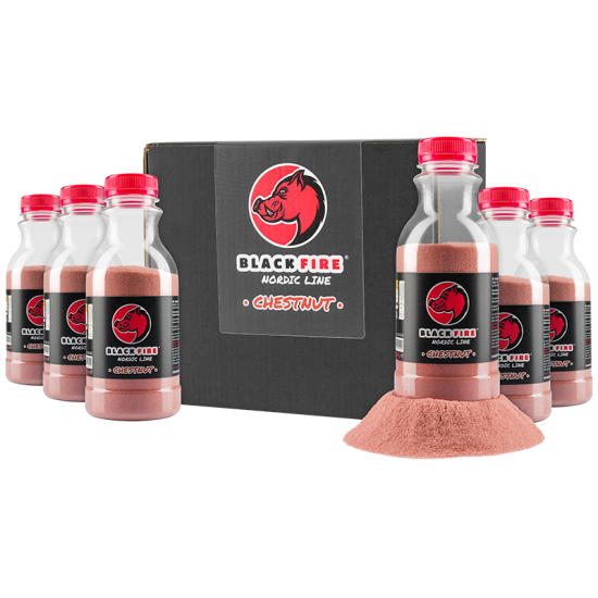 Pack de 6 attractants Nordic Line Black Fire