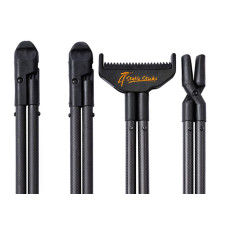 Canne de pirsch Bush Essential carbone noir - 4 Stable Sticks