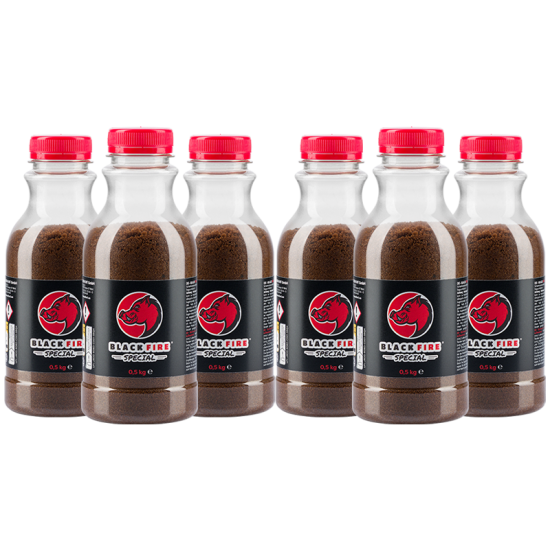 Pack de 6 attractants Sanglier Special Black Fire