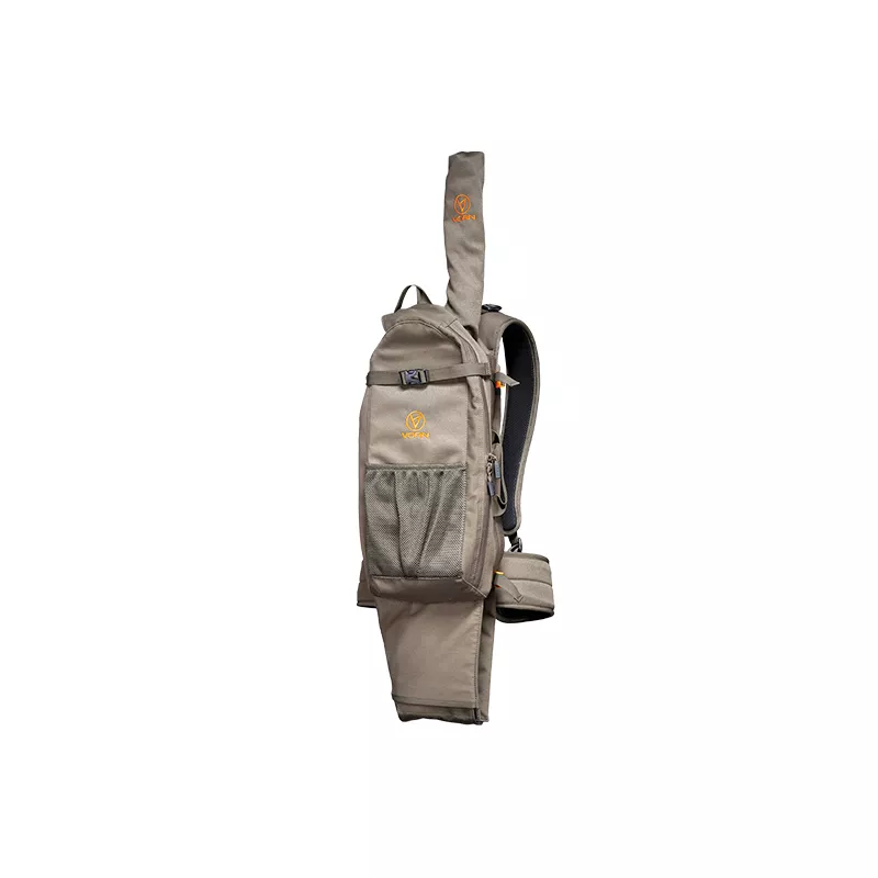 Sac à Dos De Chasse Thom Browne - Gris Moyen à Rayures - Laine Bouillie - Taille Medium - Neuf Sans Étiquettes