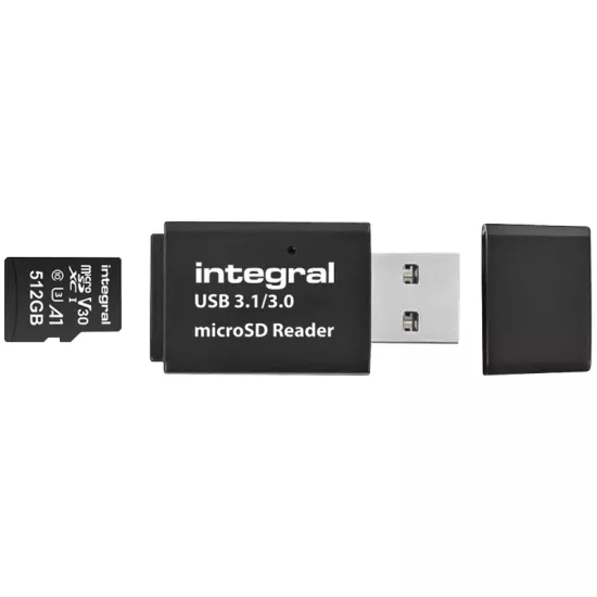 Lecteur USB de carte microSD Integral