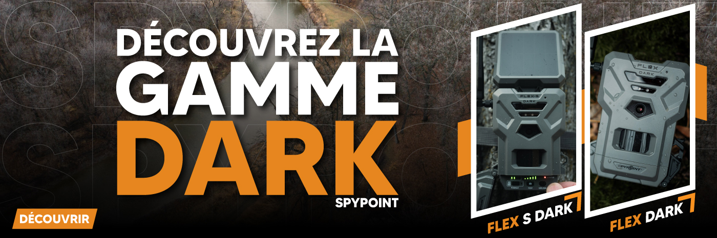 Bann Spypoint gamme DARK