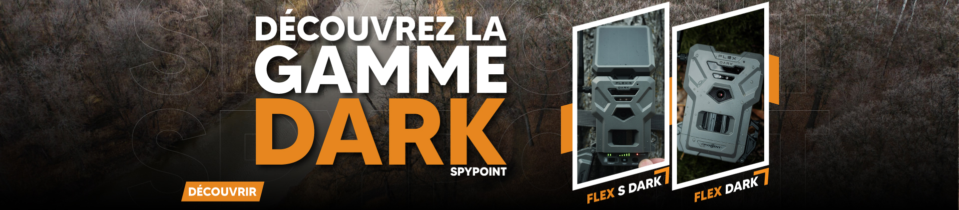 Bann Spypoint gamme DARK
